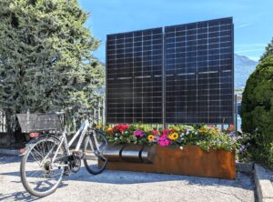 fioriera fotovoltaica